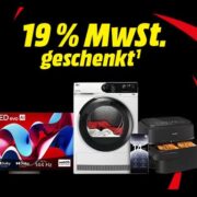🔥 *GESTARTET* MediaMarkt: 19% MwSt. geschenkt!